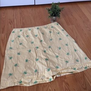 Fun palm tree Talbots Skirt size 12!